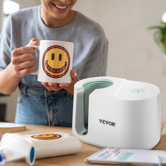 Print-a-Cup Tassen-Druckmaschine Vorderansicht